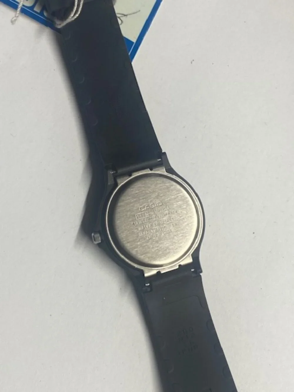 casio watch easy reader  brand new no battery closout deal